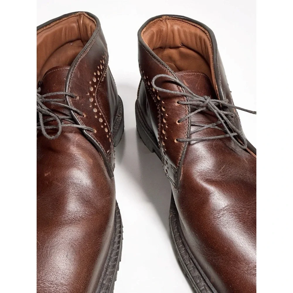 Allen Edmonds Bellevue Chukka Boots in Brown Men's Size 11.5 EUC